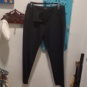 Express Men's Sleek Black Dress Pants